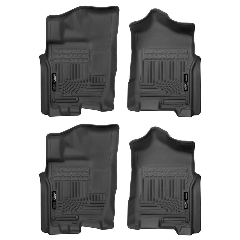 Husky Liner Front Floor Liner for Chevrolet Colorado or GMC Canyon (2 Pack)