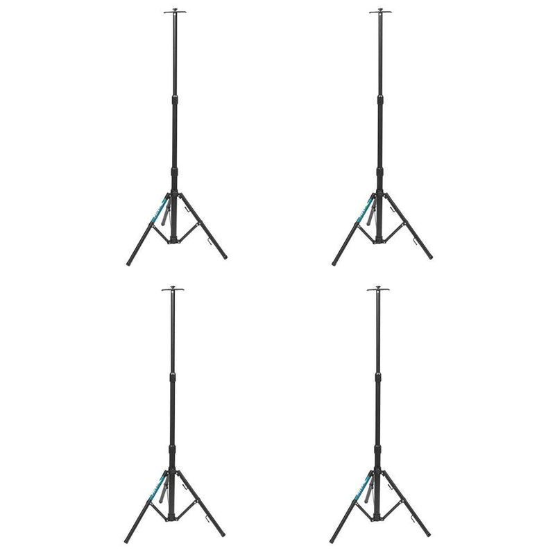 Makita 58" Portable Lightweight Easy Setup Tripod Truss Light Stand (4 Pack)