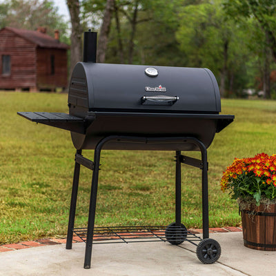 Char-Broil 12301714 800 Series Large 568 Sq In Outdoor Charcoal Barrel Grill