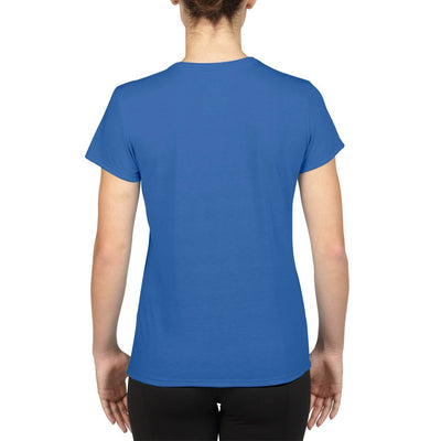 Gildan Missy Fit Womens X-Small Adult Short Sleeve T-Shirt, Royal Blue (2 Pack)