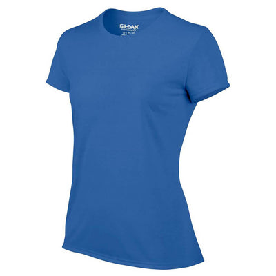Gildan Missy Fit Womens X-Small Adult Short Sleeve T-Shirt, Royal Blue (2 Pack)