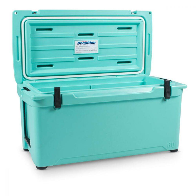 Engel 80 High Performance 18.5 Gallon 75 Can Molded Ice Cooler, Seafoam (4 Pack)