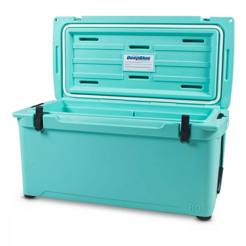 Engel 80 High Performance 18.5 Gallon 75 Can Molded Ice Cooler, Seafoam (4 Pack)