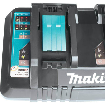 Makita 18-Volt Lithium-Ion Dual-Port Rapid Optimum Tool Battery Charger (2 Pack)