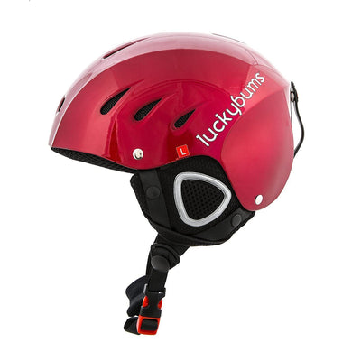 Lucky Bums Adult Ski Snowboard Snow Sport Safety Helmet, Red, X Large (Open Box)