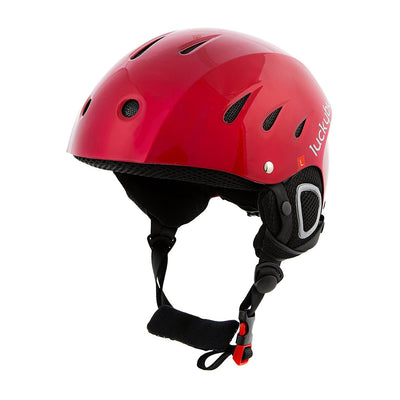 Lucky Bums Adult Ski Snowboard Snow Sport Safety Helmet, Red, X Large (Open Box)