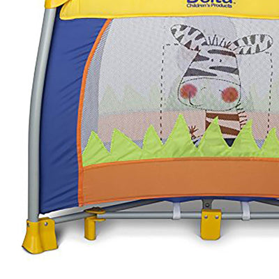 Delta Children Fun Time Play Yard Baby Portable Play Pen 36 x 36 Inch  (2 Pack)
