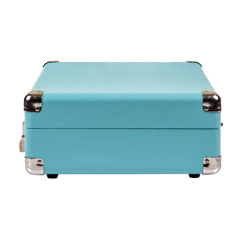 Crosley Cruiser Deluxe Bluetooth Record Player Turntable, Turquoise (2 Pack)