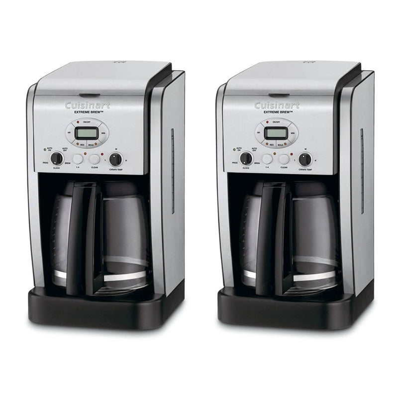 Cuisinart 12 Cup Programmable Brew Coffee Maker (Certified Refurbished) (2 Pack)