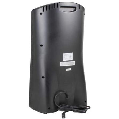 Comfort Zone CZQTV007 1500W Electric Quartz Infrared Radiant Tower Heater, Black