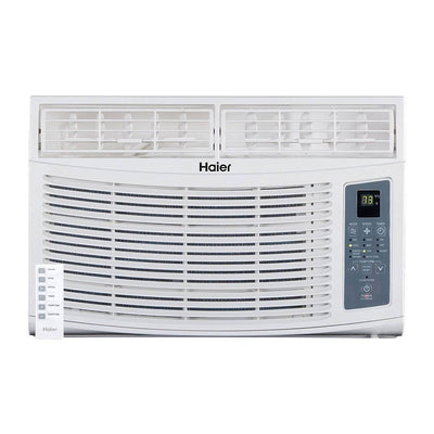 Haier HWR08XCR 8,000 BTU Window Air Conditioner AC Unit with Remote (2 Pack)