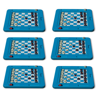 Swimline Swimming Pool Floating Multi-Game Gameboard Chess Board Game (6 Pack)