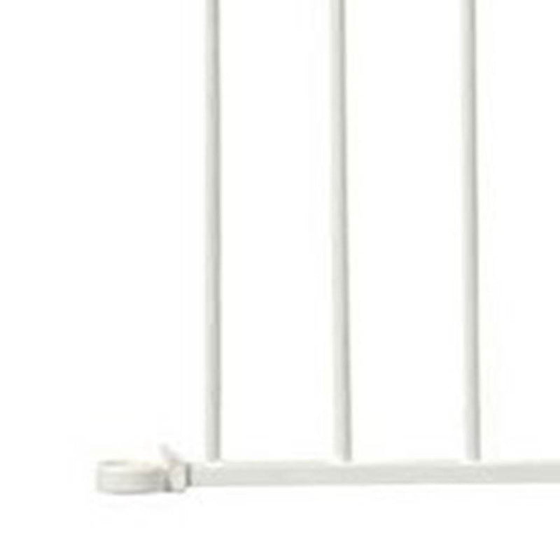 KidCo 24" Child Toddler Safety Gate Extension for Configure Gate, White (2 Pack)