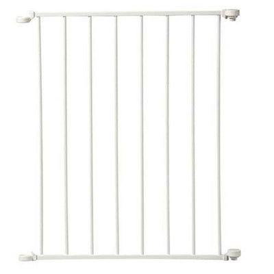 KidCo 24" Child Toddler Safety Gate Extension for Configure Gate, White (3 Pack)