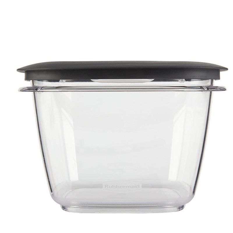 Rubbermaid Premier Easy Find Lids Clear Plastic Food Storage Containers (3 Pack)