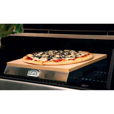 Bull 24125 Steel PizzaQue Pizza Stone Grill for Indoor Ovens or Outdoor Grills