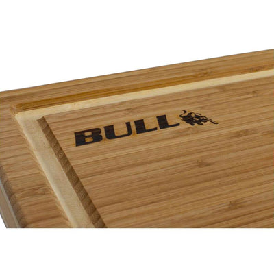 Bull Bamboo Wood Cutting Board & End Grain Butcher Chopping Block Table Top