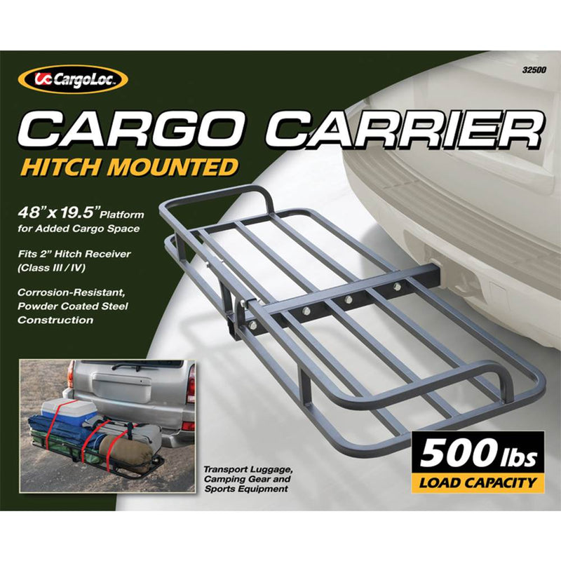 CargoLoc 32500 2" Rooftop Car & SUV Cargo Luggage Trailer Hitch Mount Carrier
