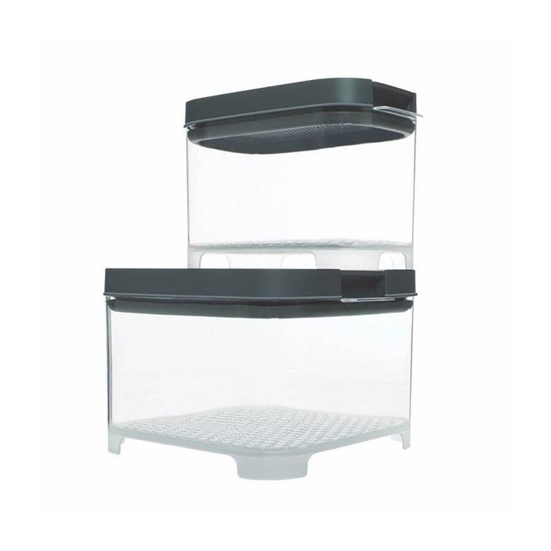 Rubbermaid Freshworks Containers with Lids, Small, Medium, & Large (3 Pack)