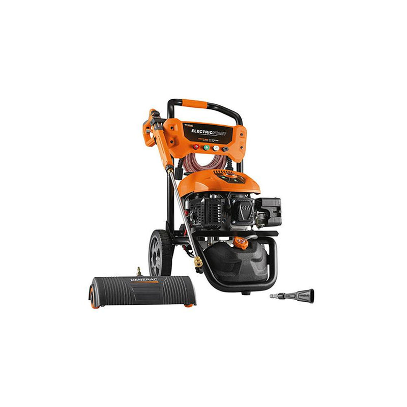 Generac 7143 Portable 3100PSI 2.5GPM Electric Start Gas Pressure Washer Cleaner