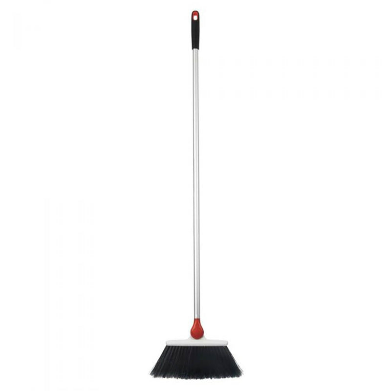 OXO Good Grips Aluminum Frame Any Angle Household Broom, Silver (Used)