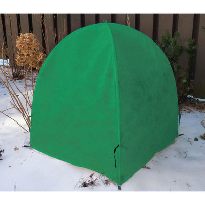 NuVue 30295 52 Inch All Season Plant Shrub Frost Protection Cover, Garden Green