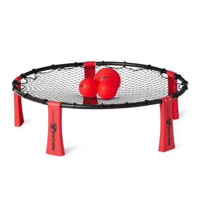 Park & Sun Sports Rally Fire Portable Spike Volleyball Game Set with Accessories