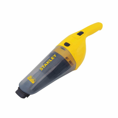 Stanley Rechargeable Bagless Cordless Handheld Wet/Dry Vacuum, Yellow