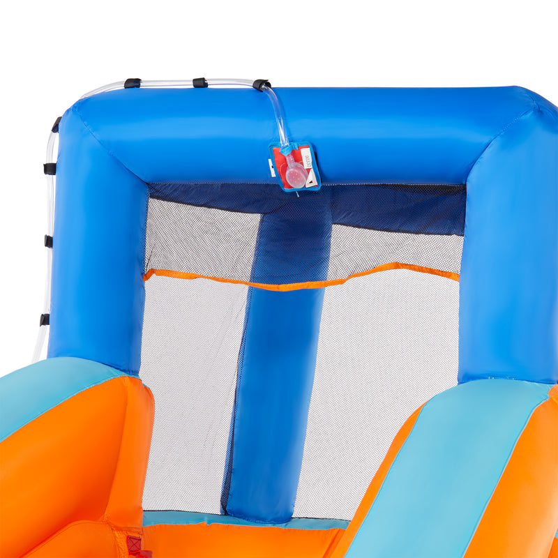 Banzai Surf Rider Inflatable Backyard Water Park with Blow Motor (For Parts)