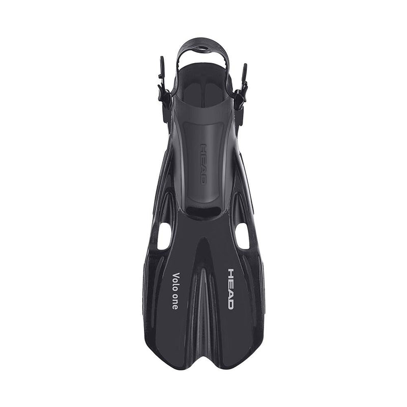 Head Sea VU Dry Full Face Anti Fog Adult XL Snorkeling Swim Mask & L/XL Fins