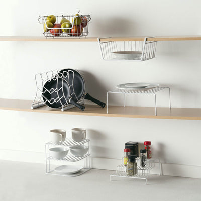 Home Basics Can Dispenser & Cabinet Spice Rack & Step Rack & Shelf Hanging Rack