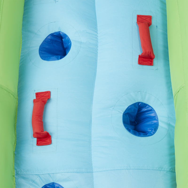 Magic Time Adventure Falls Inflatable Water Park with 2 Slides & Basketball Hoop