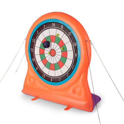 Magic Time International Inflatable Self Sticking Dart Board Soccer Target Game