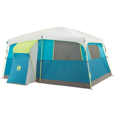 Coleman Tenaya Lake 8 Person Instant Cabin Camping Tent & CamelBak 30 Oz Tumbler