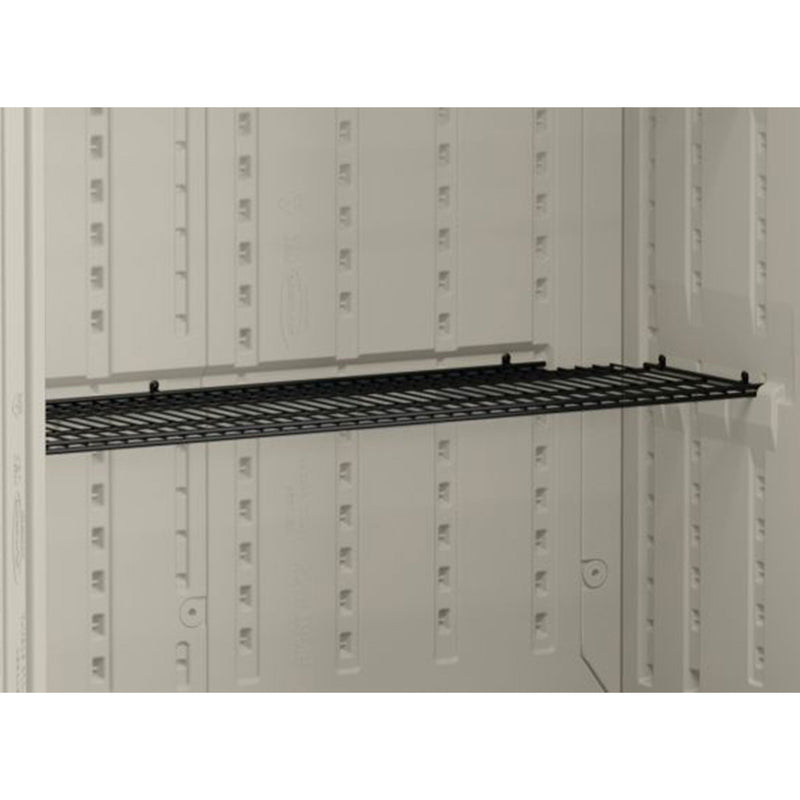 Suncast BMSA7S Vertical Storage Shed Organization Metal Wire Shelf Rack Shelving