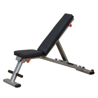 Body Solid Folding Adjustable Multi-Use Exercise Lifting Workout Bench | GFID225