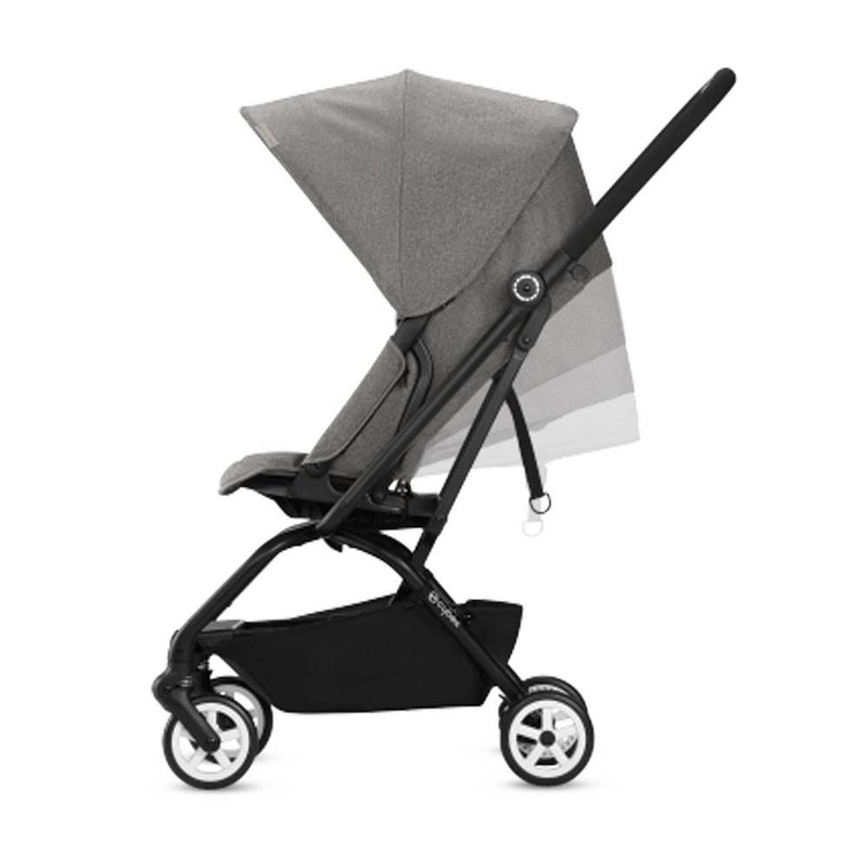 CYBEX Eezy S Twist Pram Pushchair Travel Buggy Baby Stroller, Manhattan Grey