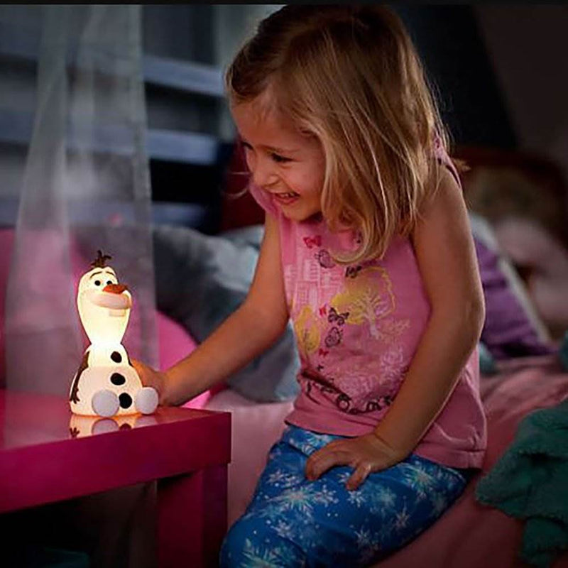 Philips Disney Frozen Night Light w/ Philips Disney Frozen Olaf Nightlight