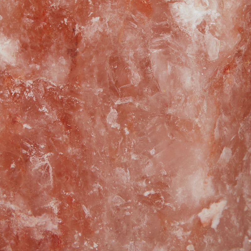 Salacia Heart of the Himalayan Electric Salt Lamp Light with Dimmer, Pink