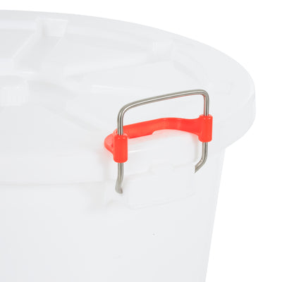 Tuff Stuff Products FS26 26 Gallon Feed and Seed Storage Pail with Locking Lid