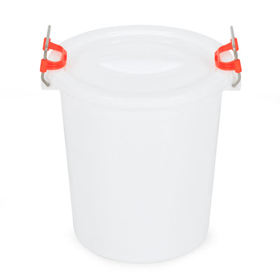 Tuff Stuff Products FS7 7 Gallon Feed and Seed Storage Pail with Locking Lid