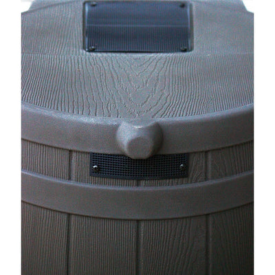 Rain Wizard 50 Gallon Rain Barrel Water Collector, (Open Box)