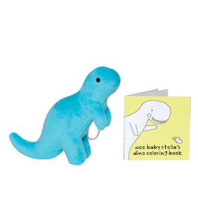 Manhattan Toy Wee Baby 12 Inch Stella Doll Tiny Dino Set with 4 Accessories