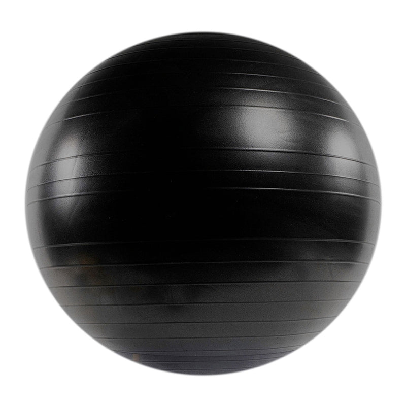 Power Systems Versa Exercise Yoga Training Balance Stability Workout Ball, Black