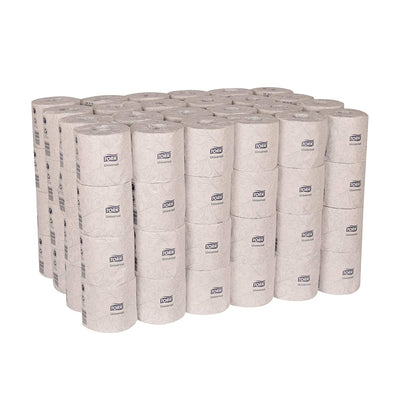 Tork TM1616 Universal 2 Ply 500 Sheet Bath Tissue Toilet Paper Rolls (96 Rolls)