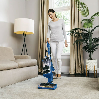 SharkNinja Navigator Lift-Away/Upright Vacuum with Self-Cleaning Brushroll, Blue