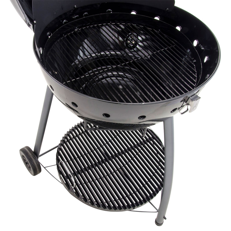 Char-Broil 16301878 Kettleman Tru Infrared 22.5 Inch Steel Charcoal Kettle Grill