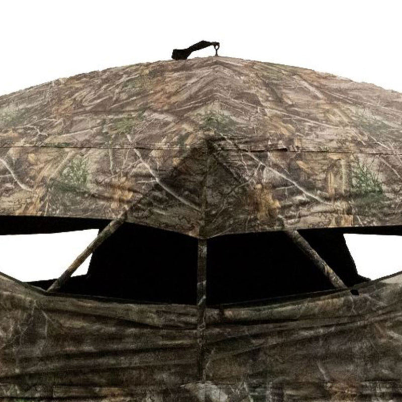 Rhino Blinds R150-RTE RealTree Edge 3 Person Game Hunting Ground Blind, RealTree