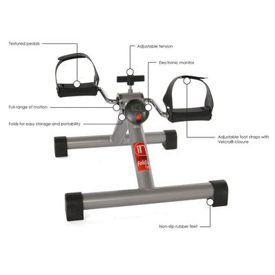 Stamina Products InStride Portable Folding Cycle for Cardio Strength Workouts