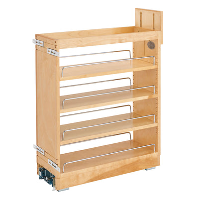 Rev-A-Shelf 448-BCBBSC-8C 8-Inch Pull Out Cabinet Organizer w/ Shelves(Open Box)